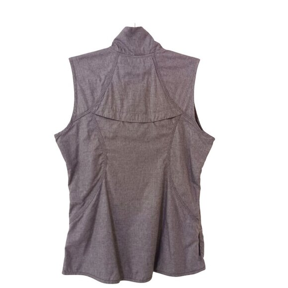 Moving Comfort Brooks Running Walking Gray Women's Vest Medium - Picture 2 of 11